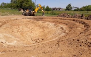 Ukázka zemní a výkopové práce