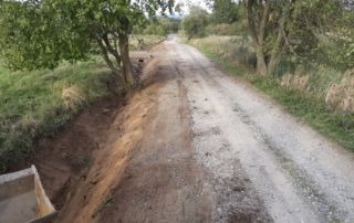 Ukázka zemní a výkopové práce